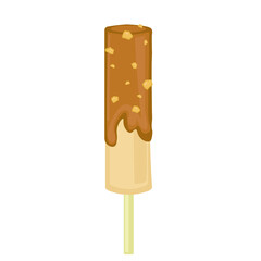 vector illustrations with ice cream. Cartoon style. Can be used for icons or stickers. summer dessert.