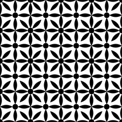 Fototapeta premium seamless abstract geomatric floral pattern. beautiful illustration.