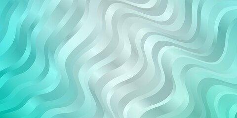Light Green vector background with bows. Abstract illustration with bandy gradient lines. Smart design for your promotions.