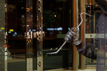 The concept of theft and opening of doors.