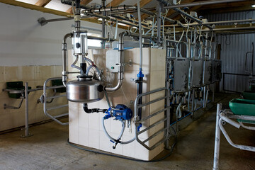 Equipment for milk production, dairy farms and animal husbandry.