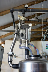 Equipment for milk production, dairy farms and animal husbandry.