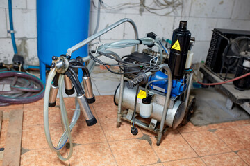 Equipment for milk production, dairy farms and animal husbandry.