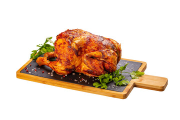 Grilled fried roast chicken © Grafvision