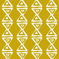 Seamless vector pattern with brush stroke shapes.