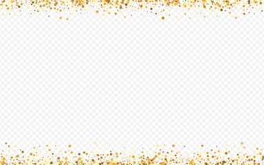 Golden Glow Art Transparent Background. Isolated 