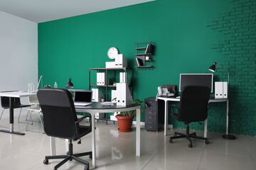 Interior of comfortable modern office