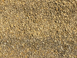 庭の防犯用の砂利　背景素材