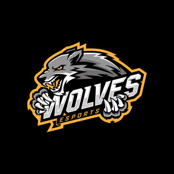 https stock adobe com images wolf vector mascot logo design with modern illustration concept style for badge emblem and tshirt printing angry wolf illustration for sport and esport team 366010346 start checkout 1 content id 366010346