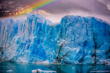 One of the biggest glaciar in Patagonia, Perito Moreno in National Park Las Glaciares, Argentina