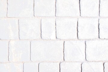 white brick wall
