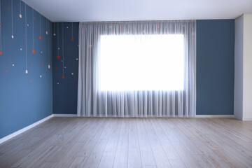 View of big empty room