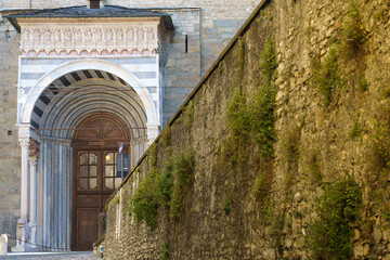 Basilica of Santa Maria Maggiore in Bergamo, Italy