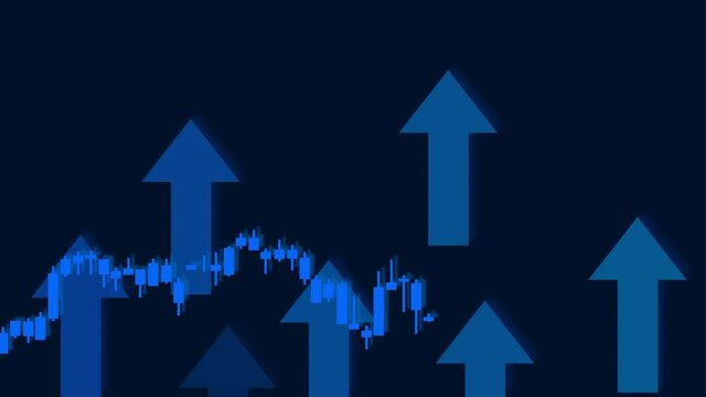 上昇する株価