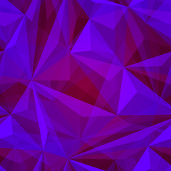 Abstract background from triangles. Seamless composition. Dark option.