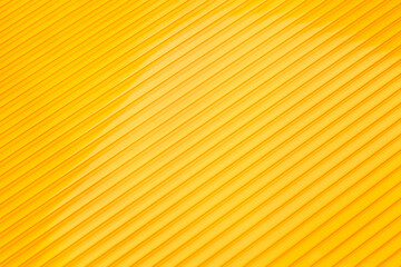 Colored plastic sheet panel image. Bright yellow translucent roofing sheet texture, close up. Hollow Polycarbonate Sheet Roofing Panel Colored Plastic Production.