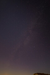 Winter milky way in Serra Del Montsec, Lleida, Spain