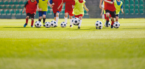 Football soccer training for kids