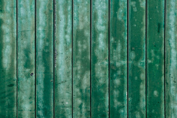 Arrière plan texture lames de bois vertical vertes