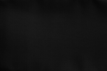 Black fabric texure pattern background