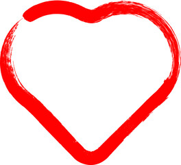 Set of Hearts . Grunge stamps collection.love Shapes for your design.Distressed symbols. Textured Valentine's Day signs.Vector illustration.