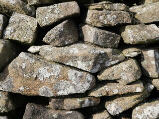 Drystone wall texture