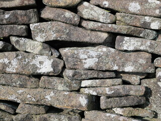 Drystone wall texture