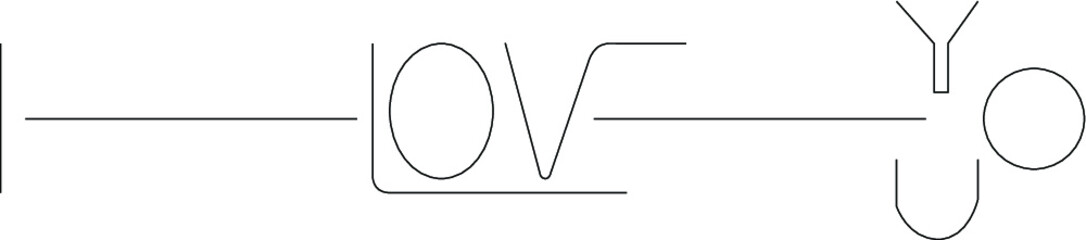 Happy Valentine's Day Love Card. Hand drawn design elements. Handwritten tire tracks lettering. Car tread silhouette.