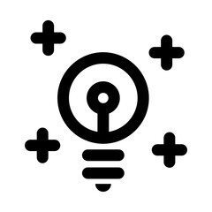 Obraz premium Bulb icon