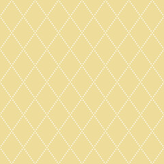 Geometric dotted vector pattern. Seamless abstract modern texture for wallpapers and backgrounds with white dots