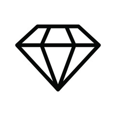 diamond icon vector