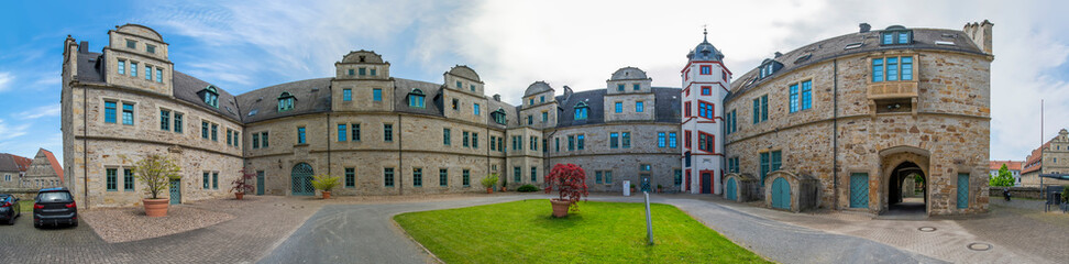 Schloss Stadthagen Innenhof Panorama