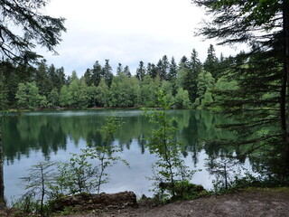 The small lake of 