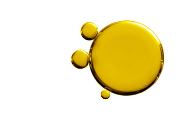 Yellow oil bubbles - 366043585