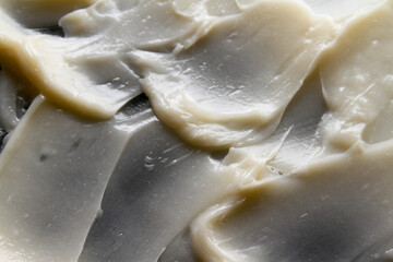 Fototapeta na wymiar Close up of lotion texture