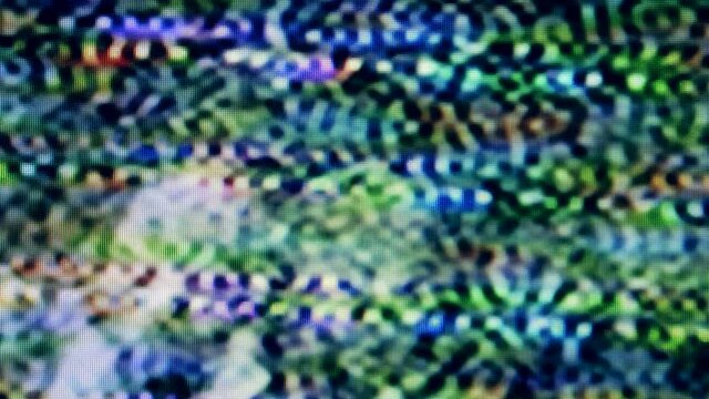 Contact noises on a malfunctioning display
