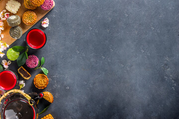 Traditional Chinese mooncakes