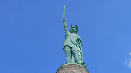 Hermannsdenkmal bei Detmold im Teutoburger Wald