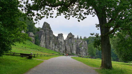 Externsteine im Teutoburger Wald