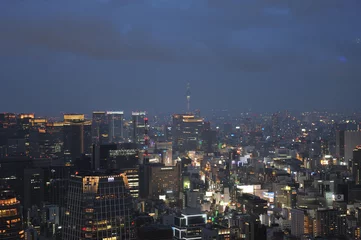 Fotobehang 東京タワーからの夜景 © 智弘 立野