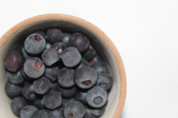 blueberries in a bowl