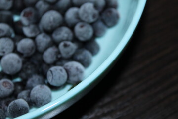 blueberries in a bowl