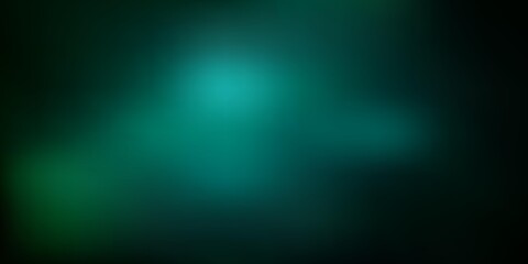 Dark green vector blurred texture.