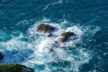 rocks in the sea waves