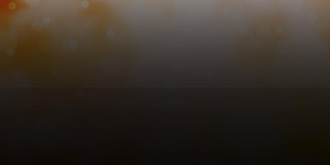 Light Orange vector backdrop with circles. Abstract illustration with colorful spots in nature style. Design for posters, banners.