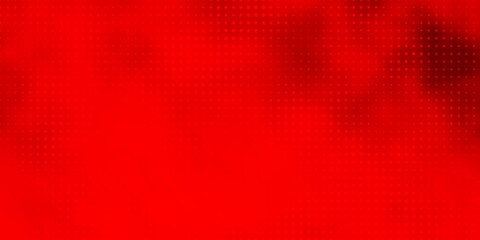 Light Orange vector template with circles. Modern abstract illustration with colorful circle shapes. Pattern for business ads.