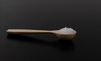 White Powder of Lemon Acid, Clay or Bentonite Texture