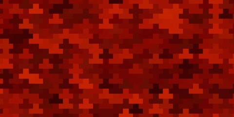 Dark Red, Yellow vector layout with lines, rectangles. New abstract illustration with rectangular shapes. Best design for your ad, poster, banner.