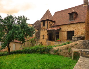 Fototapeta premium maison de sarlat-la-canéda, périgord, Dordogne, France