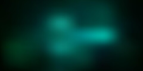 Dark green vector blurred layout.